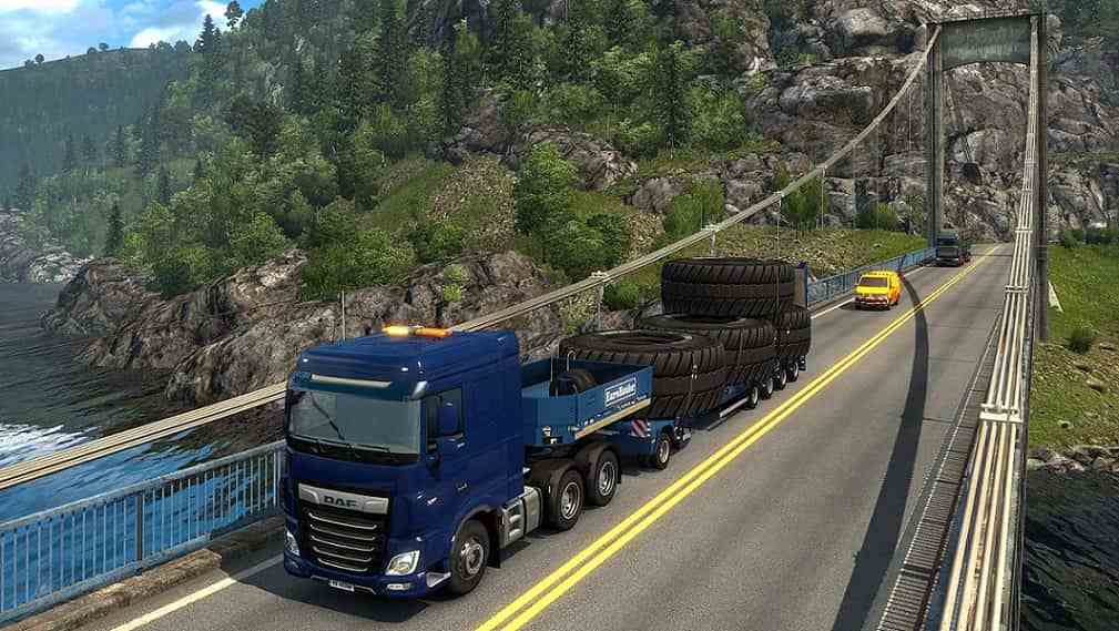 Chơi game Euro Truck Simulator 2 trải nghiệm thế giới châu Âu